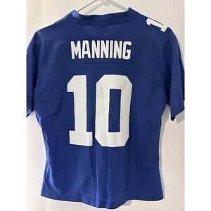 Women’s NY Giants Eli Manning #10 REEBOK NFL Players Football Jersey Large